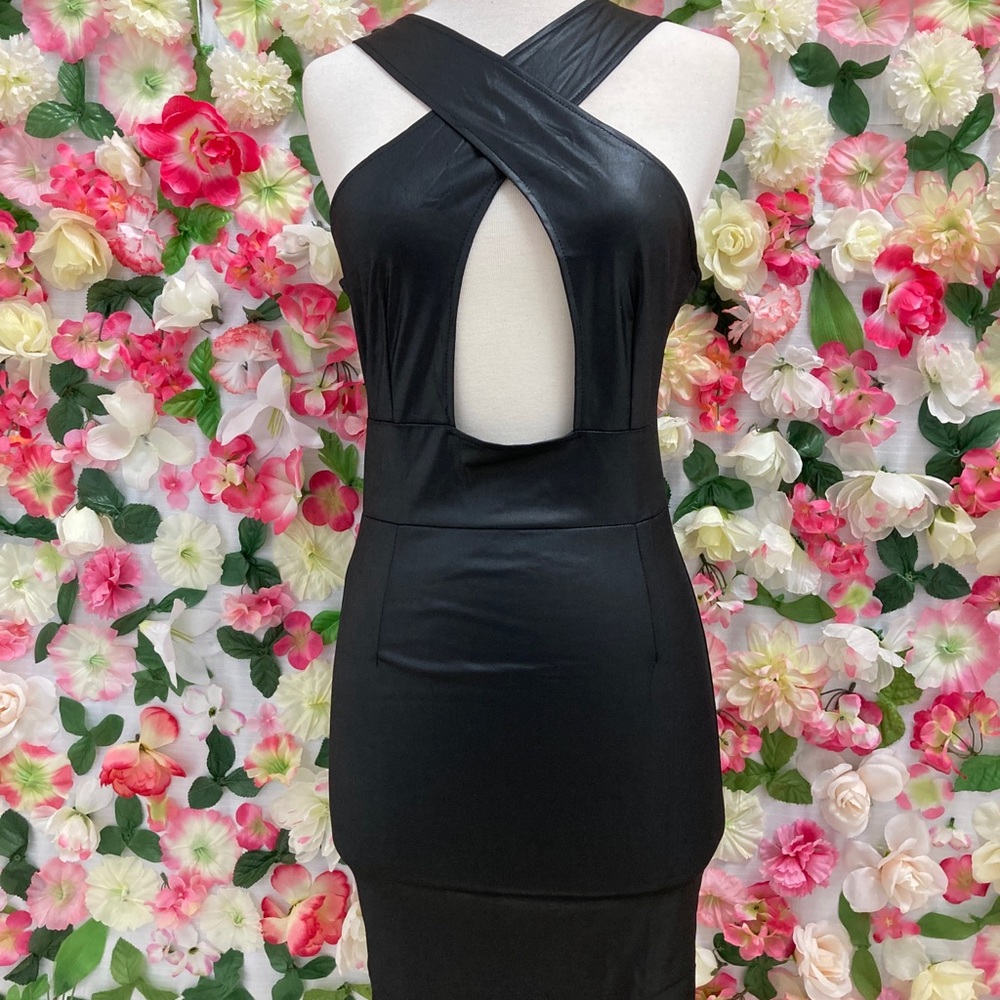 Black Zipper Dress